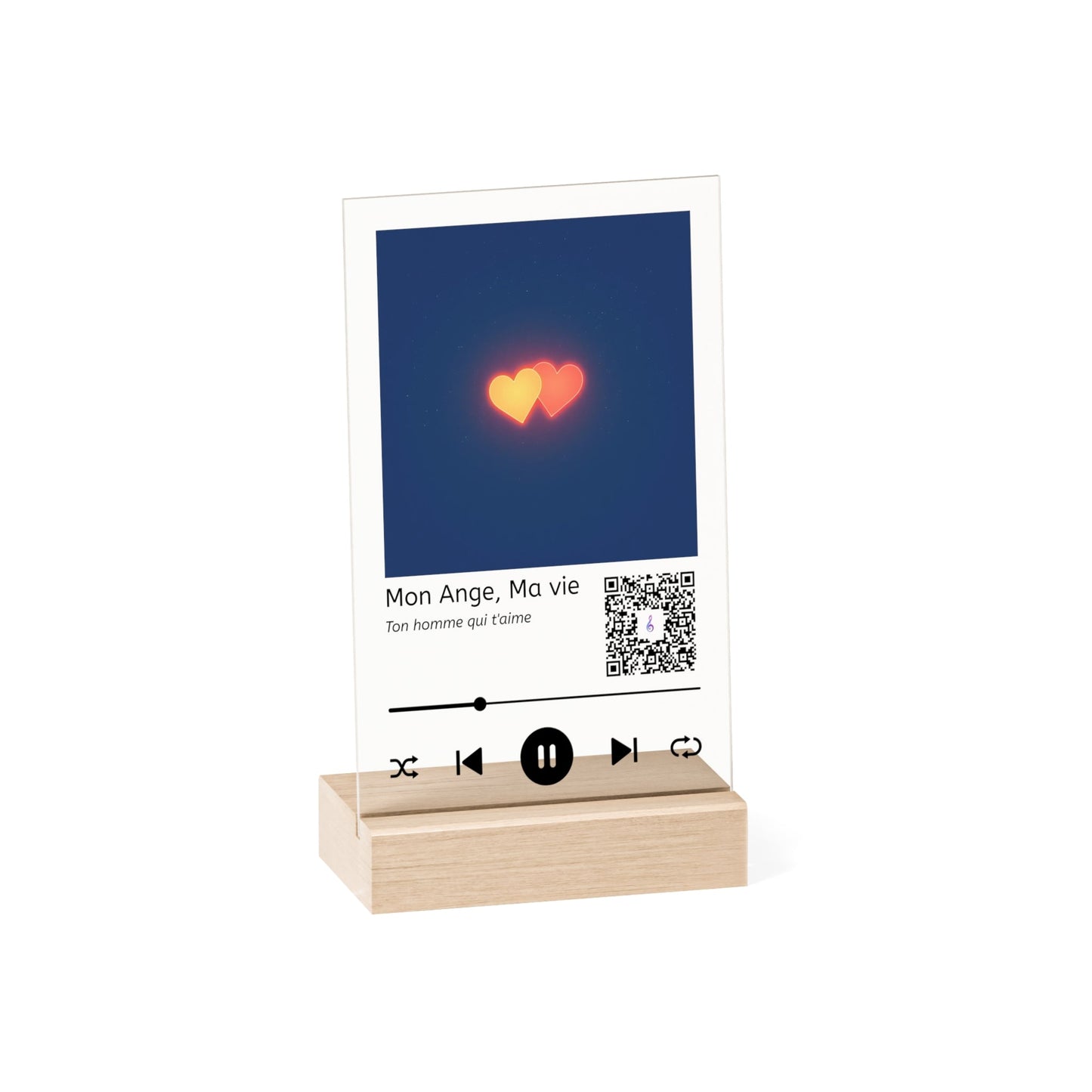Support en bois