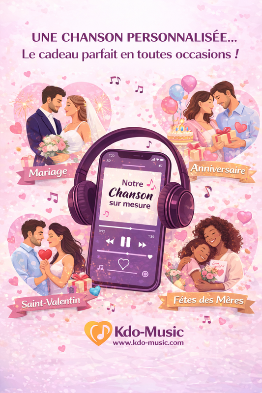 Chanson personnalisée et Plaque QR